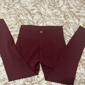 Lululemon wunder train high-rise tight 28”